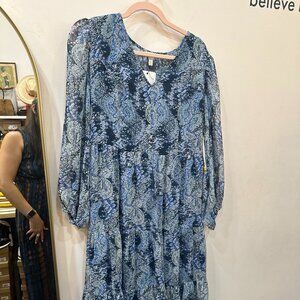 JOIE  FLOWY FLORAL DRESS